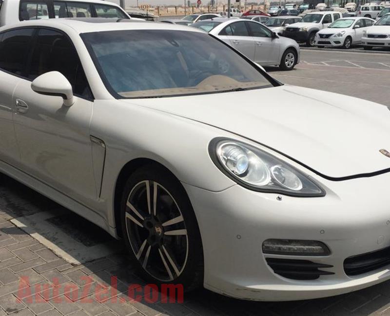 PORSCHE PANAMERA S- 2012- WHITE- 142 000 KM- GCC