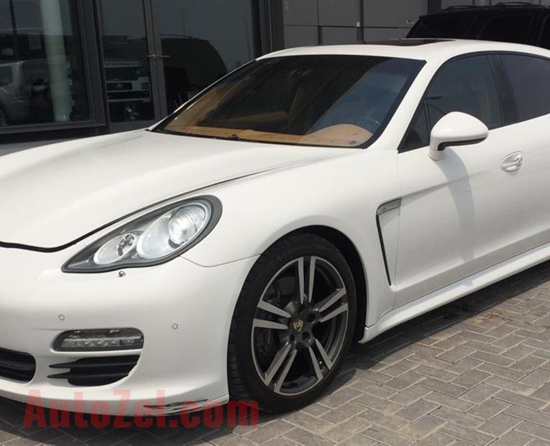 PORSCHE PANAMERA S- 2012- WHITE- 142 000 KM- GCC