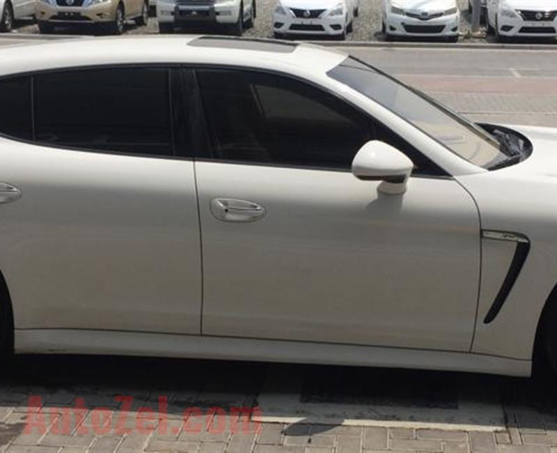 PORSCHE PANAMERA S- 2012- WHITE- 142 000 KM- GCC