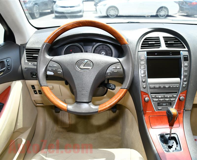 LEXUS ES350- 2007- RED- 100 000 KM- GCC