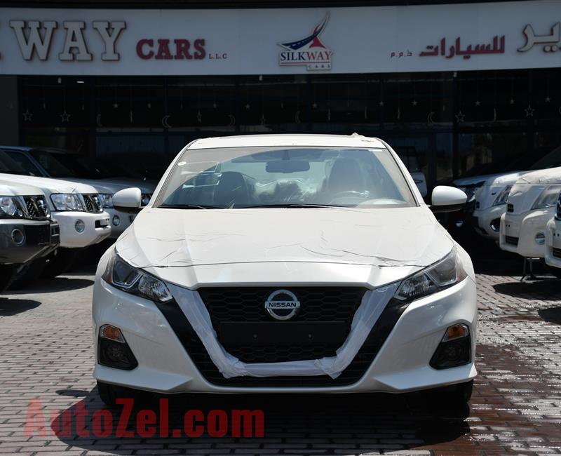 BRAND NEW NISSAN ALTIMA- 2020- WHITE- GCC SPECS- WARRANTY