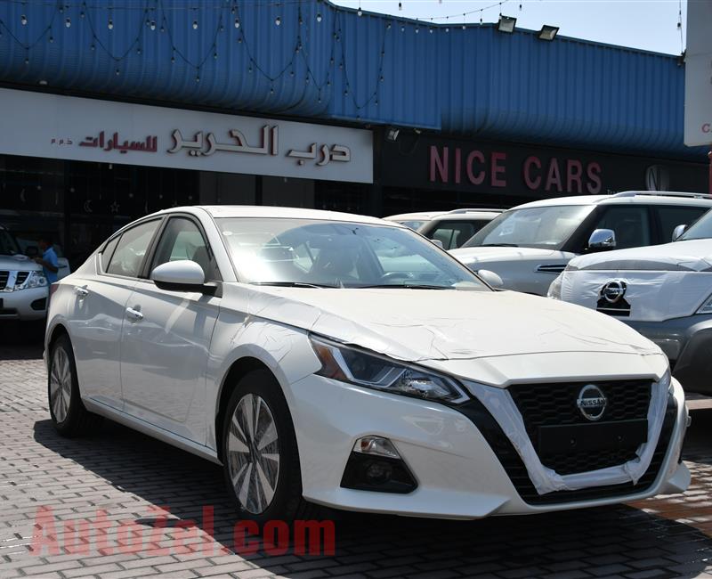 BRAND NEW NISSAN ALTIMA- 2020- WHITE- GCC SPECS- WARRANTY