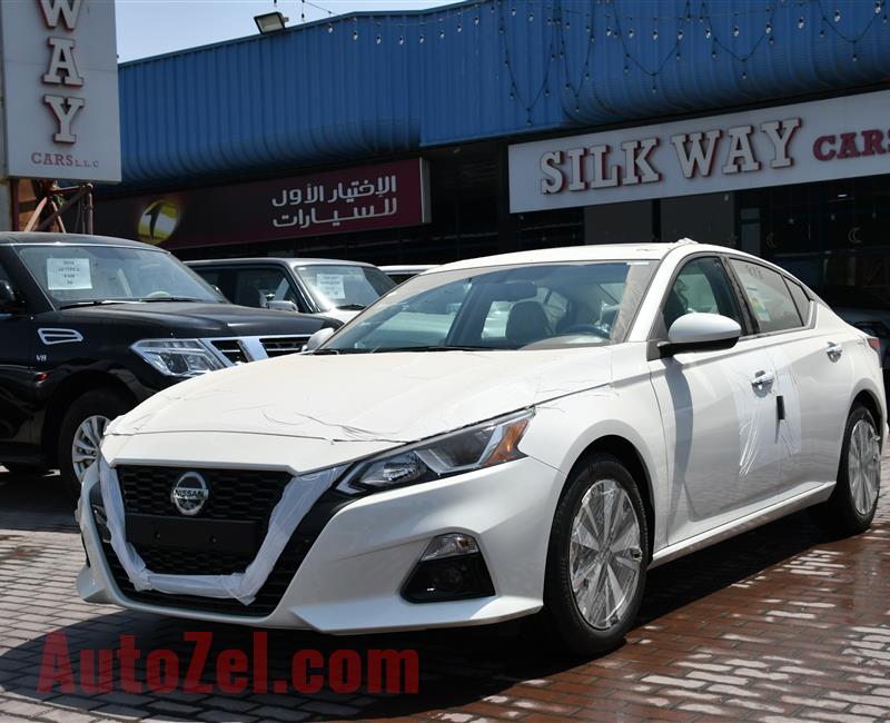 BRAND NEW NISSAN ALTIMA- 2020- WHITE- GCC SPECS- WARRANTY