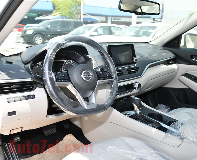 BRAND NEW NISSAN ALTIMA- 2020- WHITE- GCC SPECS- WARRANTY