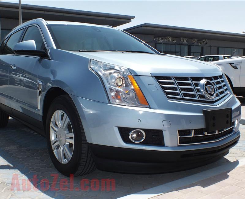 CADILLAC SRX4- 2014- BLUE- 115 000 KM- GCC