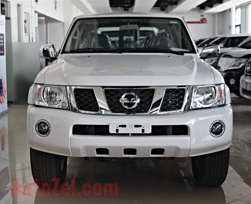 NISSAN PATROL SAFARI VTC MODEL 2019 - WHITE -V6 - ZERO KM - GCC 