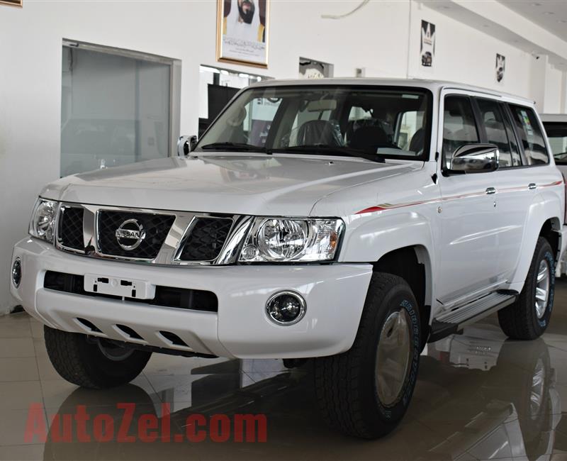 NISSAN PATROL SAFARI VTC MODEL 2019 - WHITE -V6 - ZERO KM - GCC 