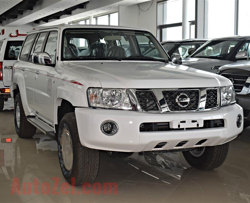 NISSAN PATROL SAFARI VTC MODEL 2019 - WHITE -V6 - ZERO KM - GCC 