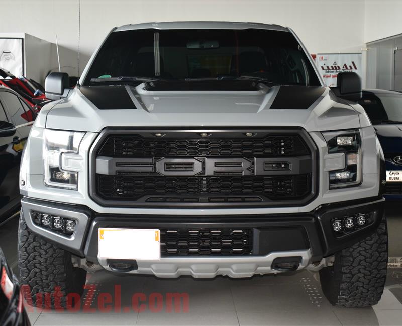 FORD RAPTOR F150 MODEL 2014 - SILVER - 65,000 KM - V8 - GCC 