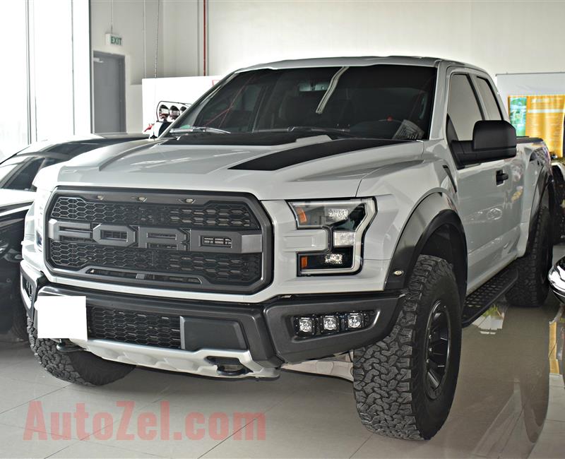 FORD RAPTOR F150 MODEL 2014 - SILVER - 65,000 KM - V8 - GCC 