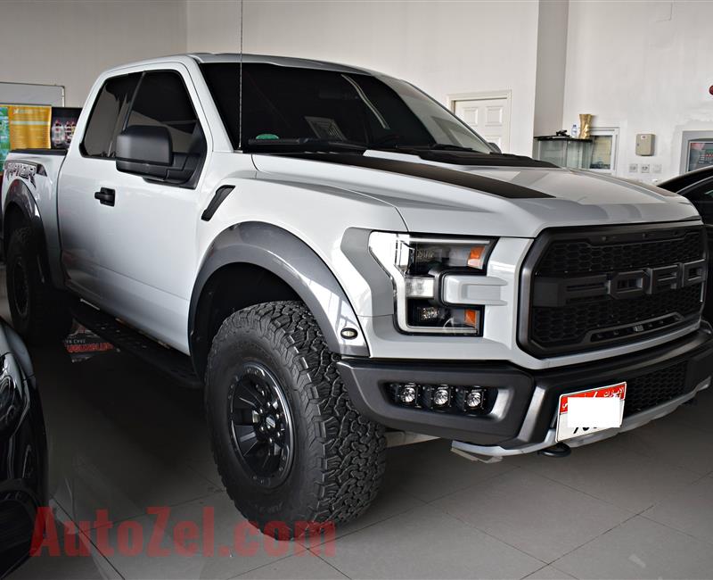 FORD RAPTOR F150 MODEL 2014 - SILVER - 65,000 KM - V8 - GCC 