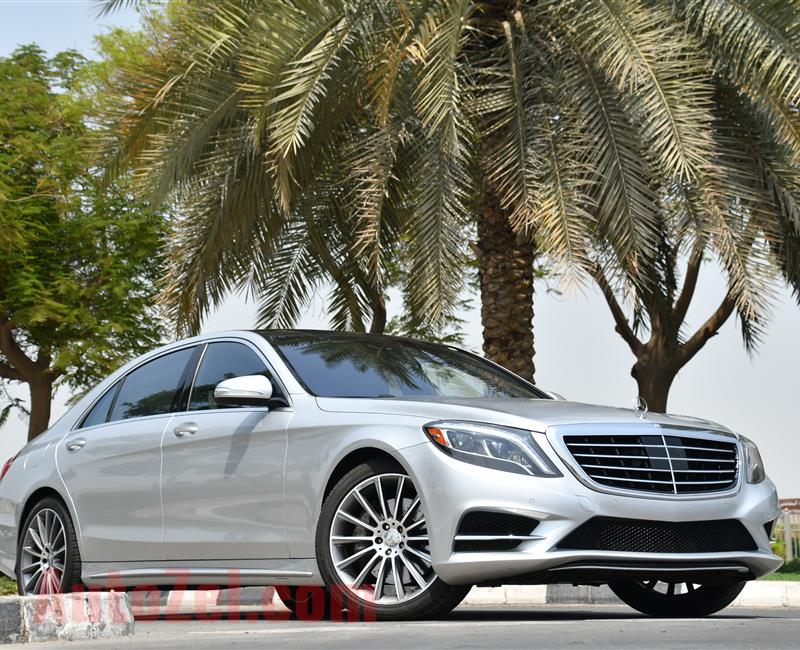 MERCEDES S550 - 2014 - V8 - AMERICAN SPECS - PRICE RANGE 3827 PER MONTH - BANK LOAN 0 DOWNPAYMENT