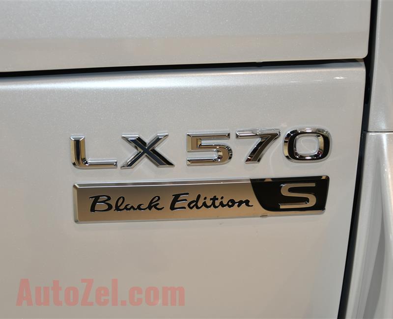 BRAND NEW LEXUS LX570 WHITE EDITION S- 2019- WHITE- GCC SPECS