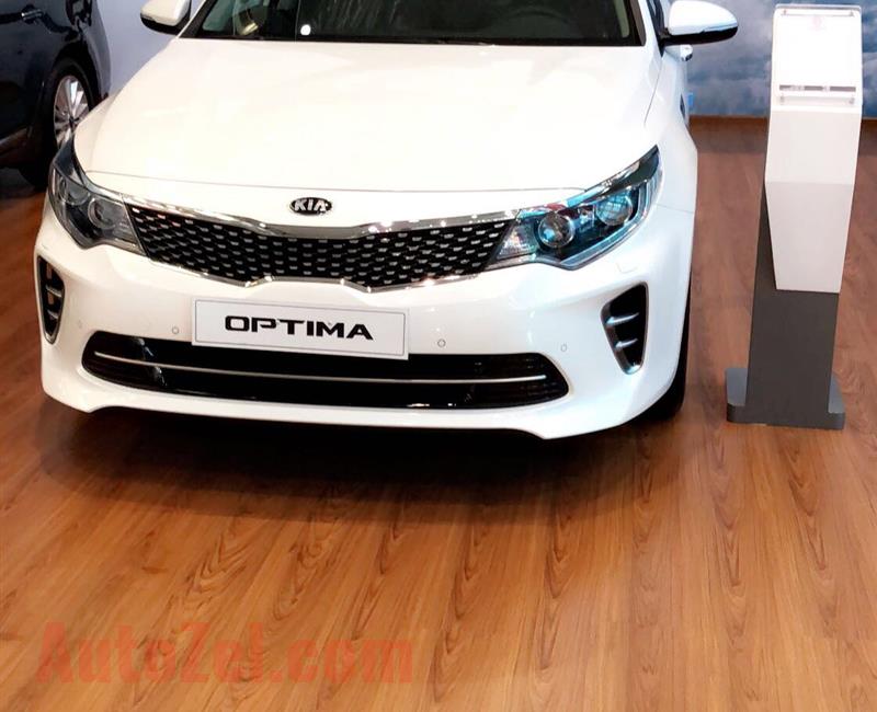 Kia Optima , car for sale , 26 km , Made in 2017 , full option , the price is 7,000 cash and complete the loan from the back 