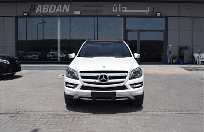 MERCEDES-BENZ GL500- 2014- WHITE- 94 000 KM- GCC