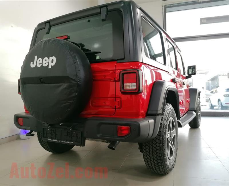 BRAND NEW JEEP WRANGLER UNLIMITED- 2019- RED- ZERO KM- GCC