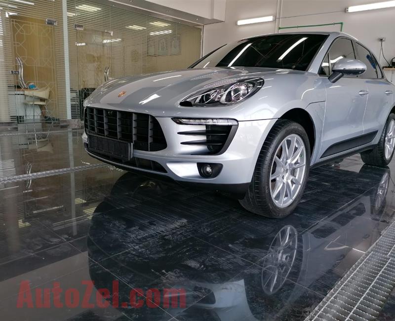 PORSCHE MACAN- 2017- SILVER- 115 000 KM- GCC, FULL SERVICE HISTORY