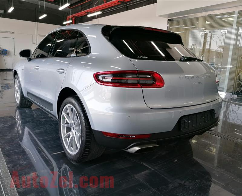 PORSCHE MACAN- 2017- SILVER- 115 000 KM- GCC, FULL SERVICE HISTORY