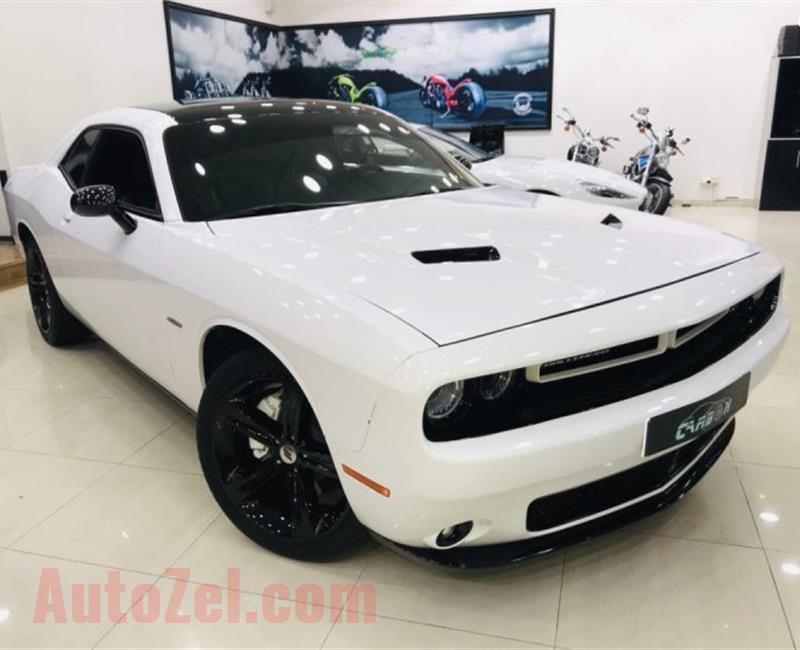 Dodge Challenger R/T 5.7L V8 HEMI Coupe - 2017 - UNDER WARRANTY - ( 1,300 AED PER MONTH ) 