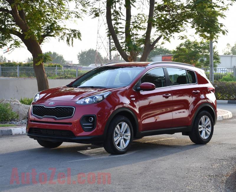 KIA SPORTAGE- 2017- RED- 72 000 KM- GCC