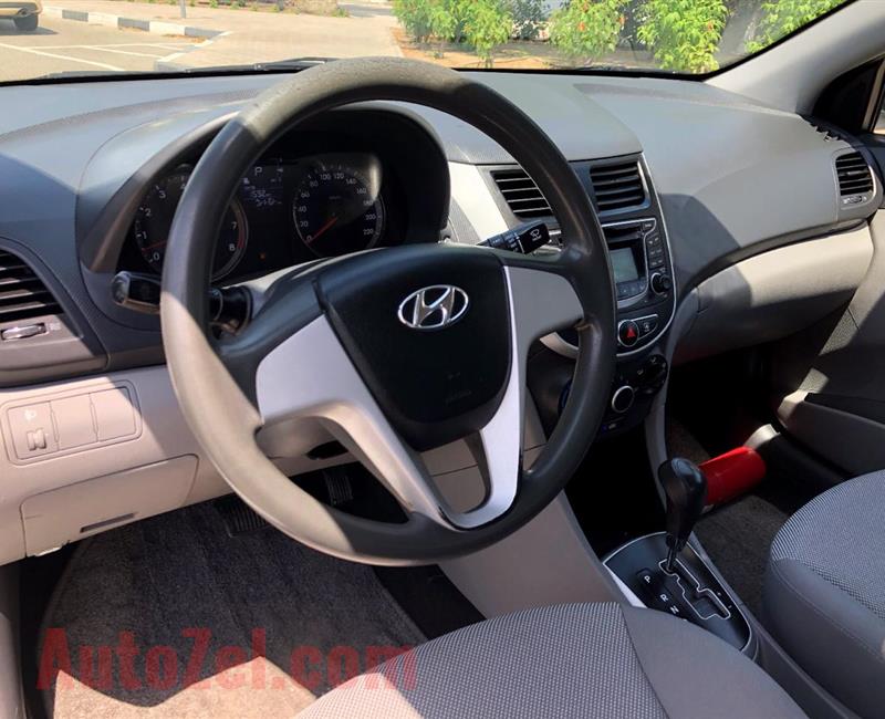Well Maintained 2013 HYUNDAI ACCENT 1.6 GCC Brand new 2019 tires!
