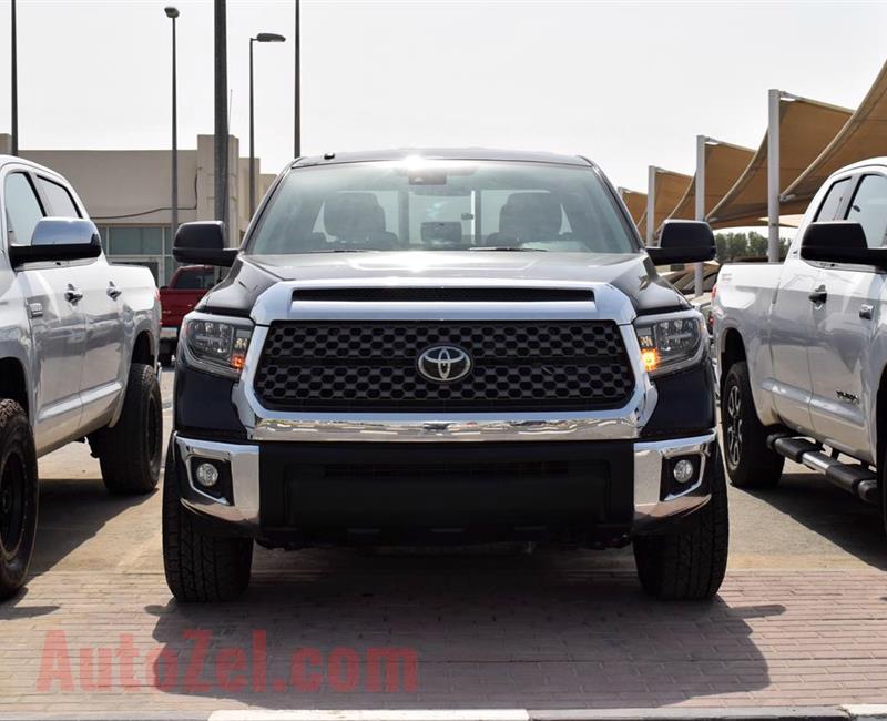 TOYOTA TUNDRA TRD PRO- 2018- BLACK- 5 000 MILES- AMERICAN SPECS