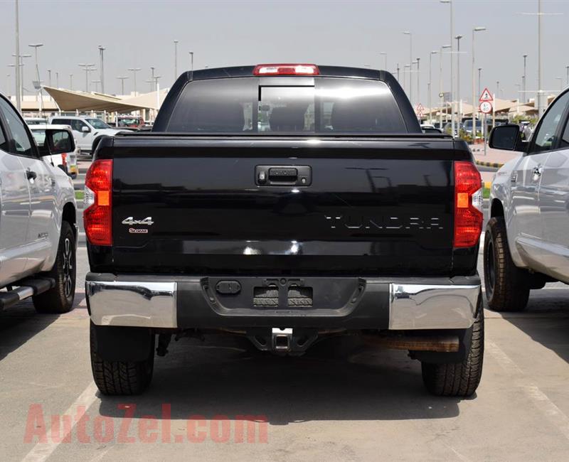 TOYOTA TUNDRA TRD PRO- 2018- BLACK- 5 000 MILES- AMERICAN SPECS