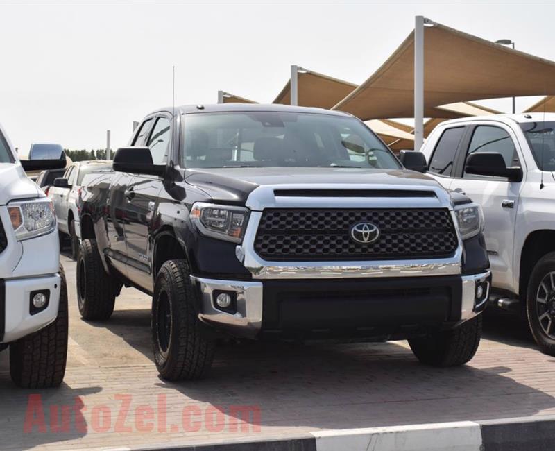 TOYOTA TUNDRA TRD PRO- 2018- BLACK- 5 000 MILES- AMERICAN SPECS