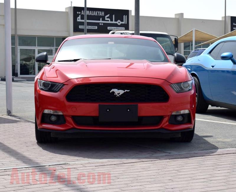 FORD MUSTANG- 2015- RED- GCC SPECS