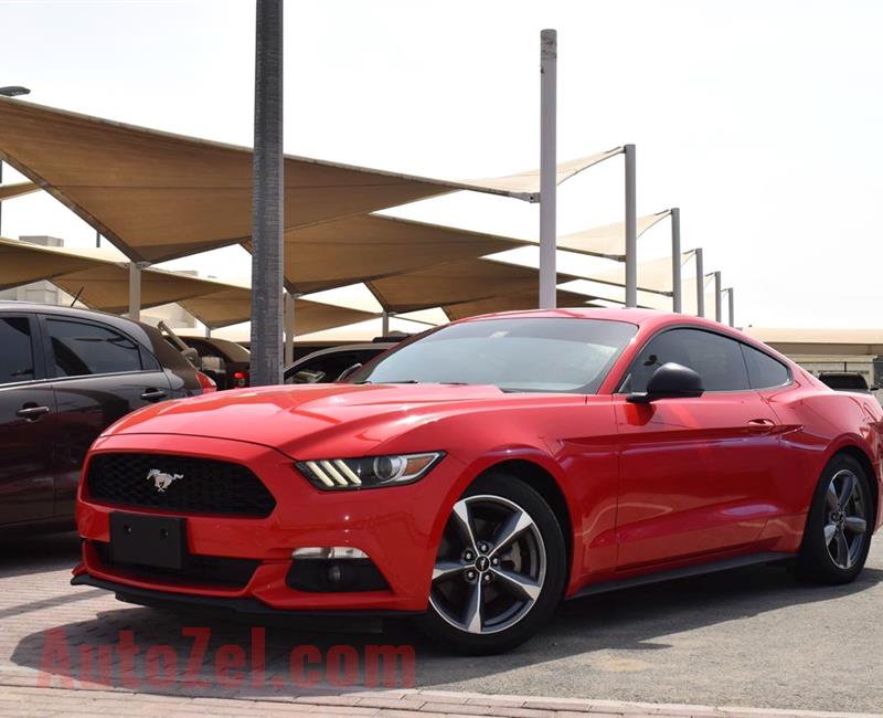 FORD MUSTANG- 2015- RED- GCC SPECS