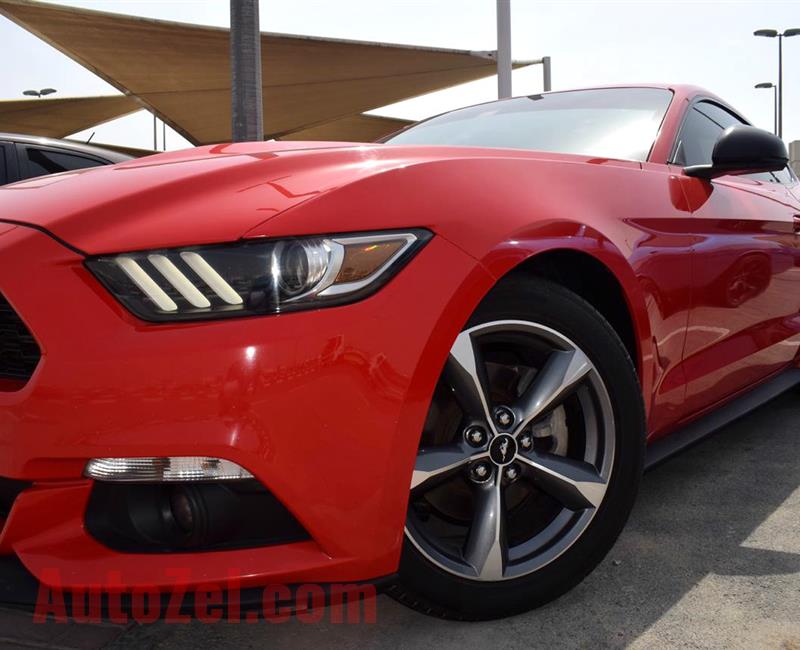FORD MUSTANG- 2015- RED- GCC SPECS