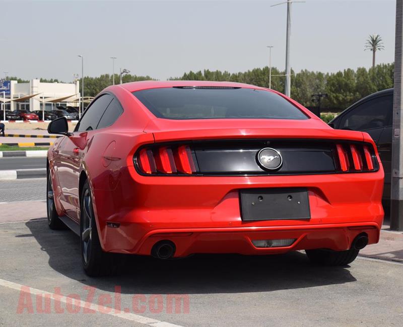 FORD MUSTANG- 2015- RED- GCC SPECS