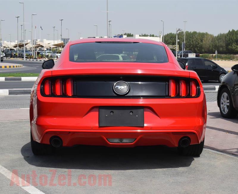 FORD MUSTANG- 2015- RED- GCC SPECS