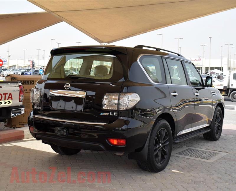 NISSAN PATROL LE- 2012-- BLACK- 279 000 KM- GCC