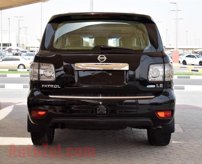 NISSAN PATROL LE- 2012-- BLACK- 279 000 KM- GCC