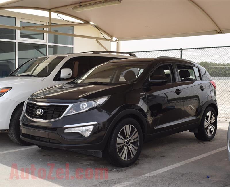 KIA SPORTAGE MODEL 2016 - BLACK - V4 - GCC 