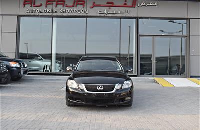 LEXUS GS300 MODEL 2011 - BLACK - 293,000 KM - V8 - GCC 