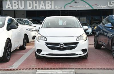 OPEL CORSA- 2015- WHITE- 107 000 KM- GCC