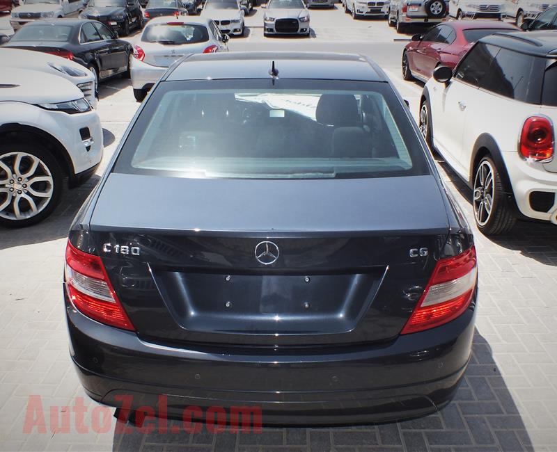 MERCEDES-BENZ C180- 2010- GREY- 134 000 KM- GCC