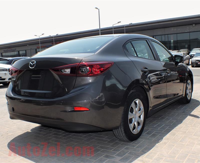 MAZDA 3- 2015- GREY- GCC