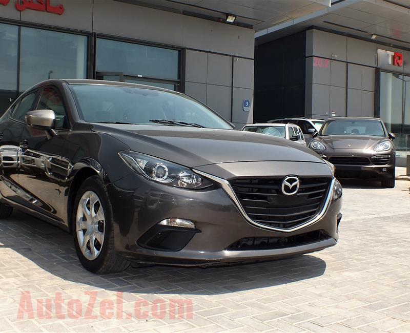 MAZDA 3- 2015- GREY- GCC