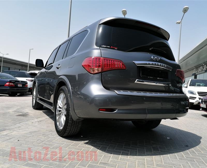 INFINITI QX80- 2016- GREY- 41 000 KM- GCC