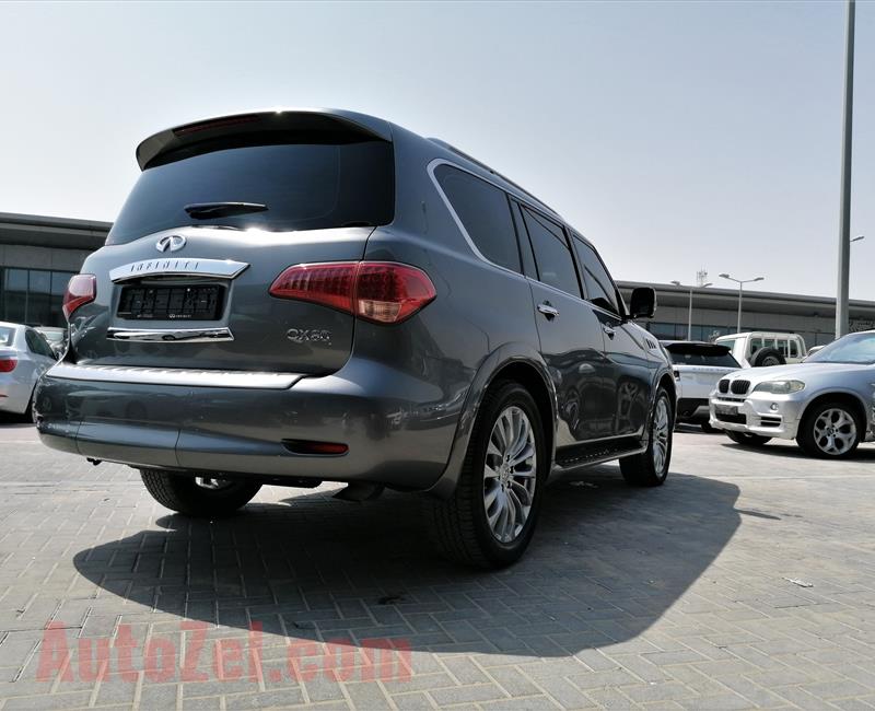 INFINITI QX80- 2016- GREY- 41 000 KM- GCC