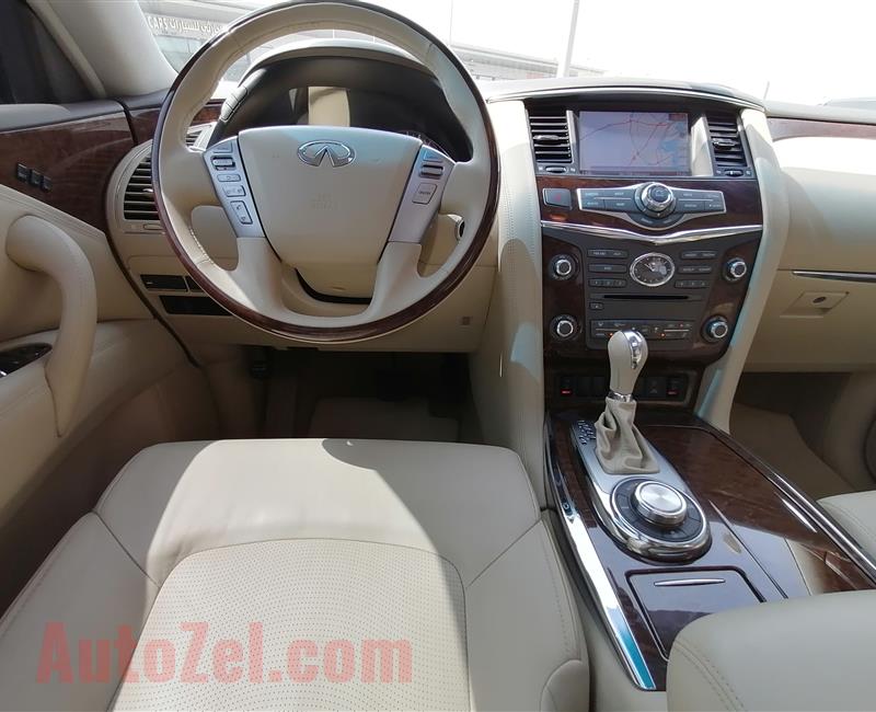 INFINITI QX80- 2016- GREY- 41 000 KM- GCC