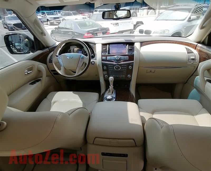 INFINITI QX80- 2016- GREY- 41 000 KM- GCC