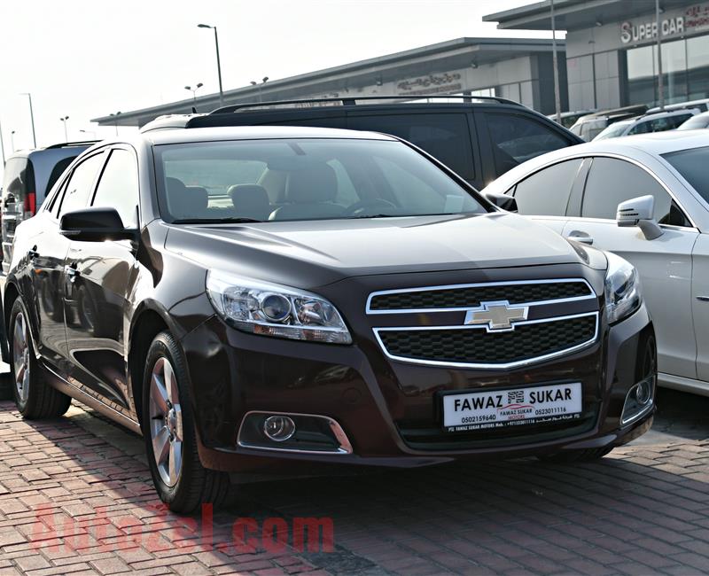 CHEVROLET MALIBU LT MODEL 2016 - MAROON - 82,000 KM - V4 - GCC 