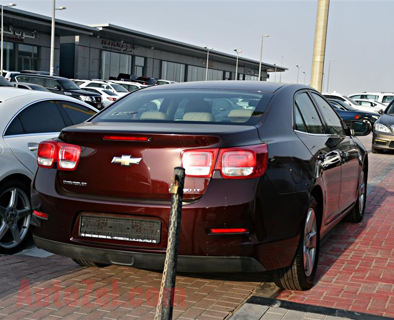 CHEVROLET MALIBU LT MODEL 2016 - MAROON - 82,000 KM - V4 - GCC 