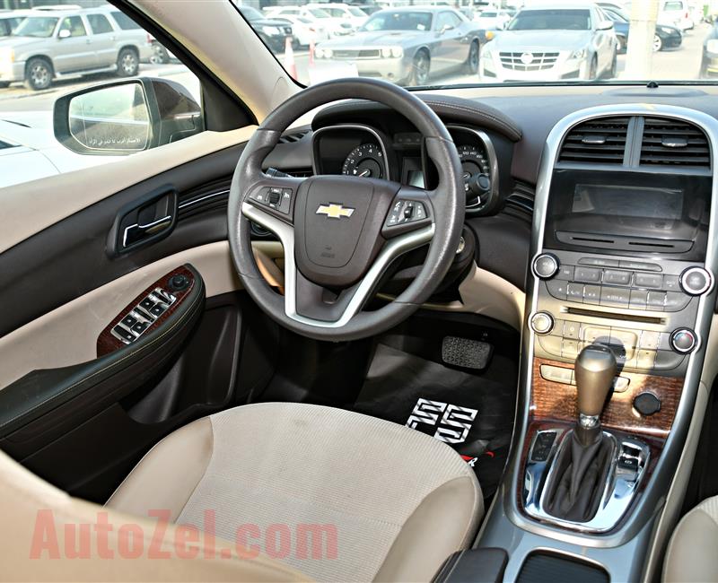 CHEVROLET MALIBU LT MODEL 2016 - MAROON - 82,000 KM - V4 - GCC 