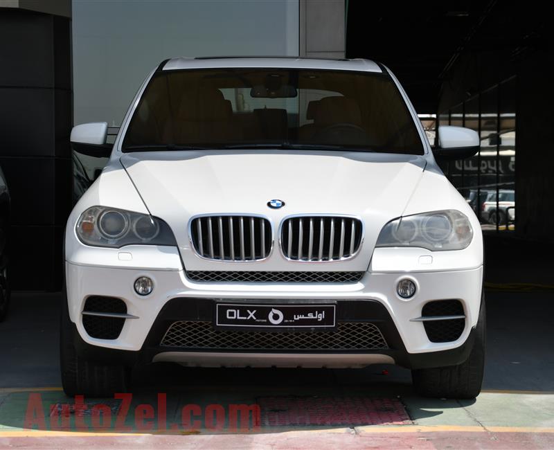 BMW X5- 2011- WHITE- 183 000 KM- GCC