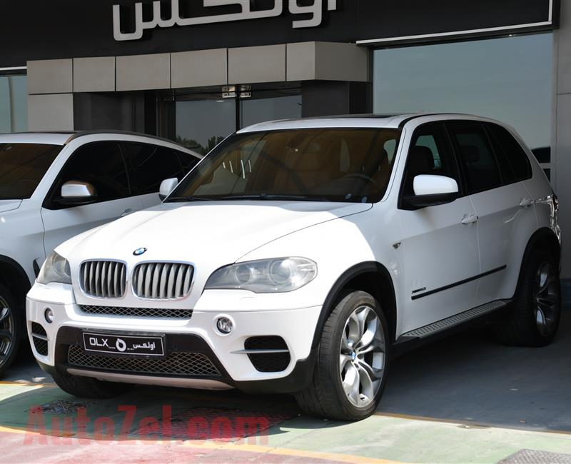 BMW X5- 2011- WHITE- 183 000 KM- GCC